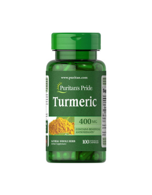 Puritan's Pride Turmeric 400 mg (100 caps)