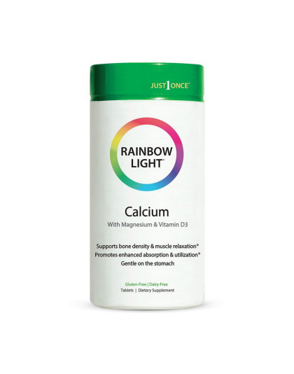 Rainbow Light Calcium with Magnesium & Vitamin D3 (180 tab)