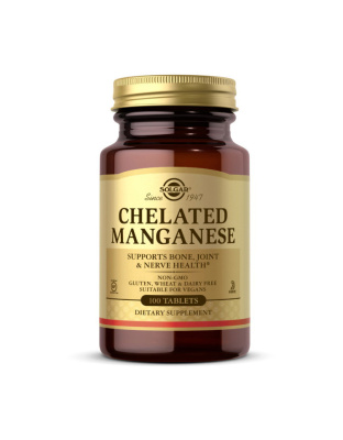 Solgar Chelated Manganese (100 tabs)