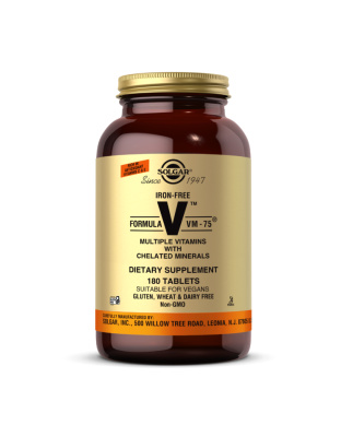 Solgar Formula V VM - 75 Iron-Free (180 tab)