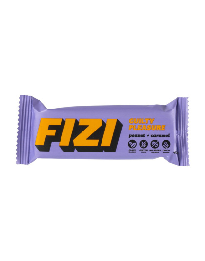 Fizi Fizi Guilty Pleasure Bar (45 g, peanut + caramel)