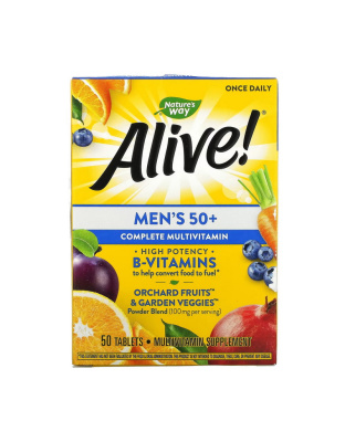 Nature's Way Alive! Men's 50+ (50 tab)