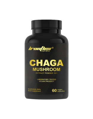 IronFlex Chaga Mushroom (60 veg caps)