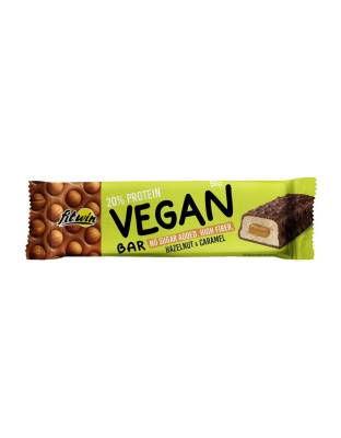 FitWin 20% Vegan Bar (50 g, hazelnut & caramel)