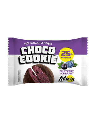 FitWin Choco Cookie (40 g, blueberry & currant)