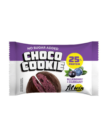 FitWin Choco Cookie (40 g, blueberry & currant)